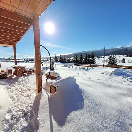 Osada Orlica Klimatyczne Domki Z Widokiem Na Gory I Termalnym Spa Sauna Jacuzzi 4 Km Od Zieleniec Ski Arena Lasowka Luaran gambar