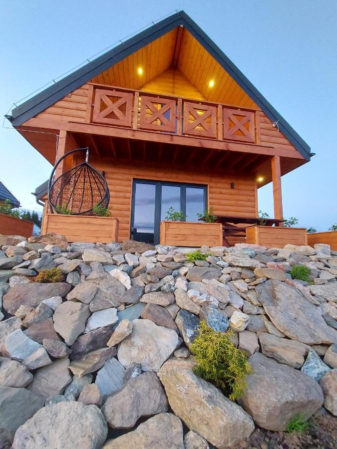 Osada Orlica Klimatyczne Domki Z Widokiem Na Gory I Termalnym Spa Sauna Jacuzzi 4 Km Od Zieleniec Ski Arena Lasowka Luaran gambar