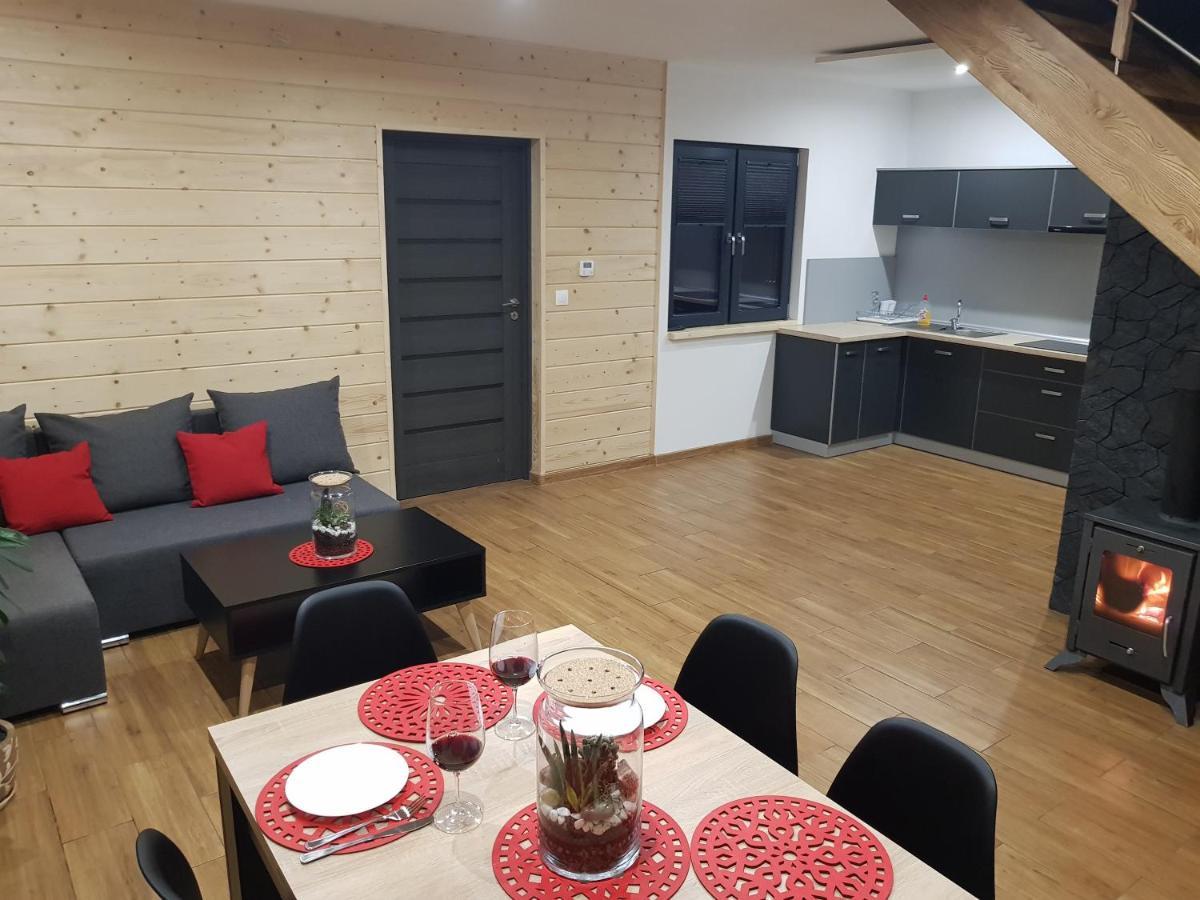 Osada Orlica Klimatyczne Domki Z Widokiem Na Gory I Termalnym Spa Sauna Jacuzzi 4 Km Od Zieleniec Ski Arena Lasowka Luaran gambar